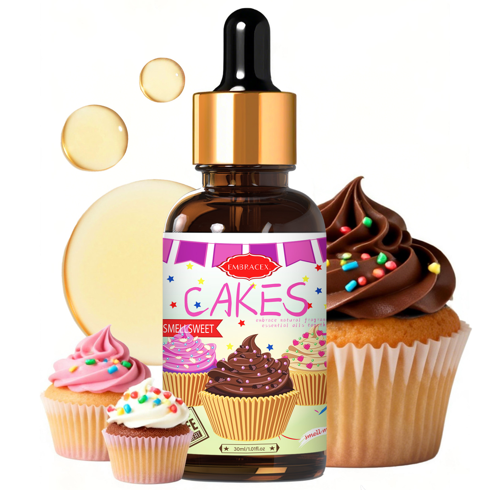 Candle Supplies Essential Oils - Óleo essencial para bolos, 30ml, suprimentos