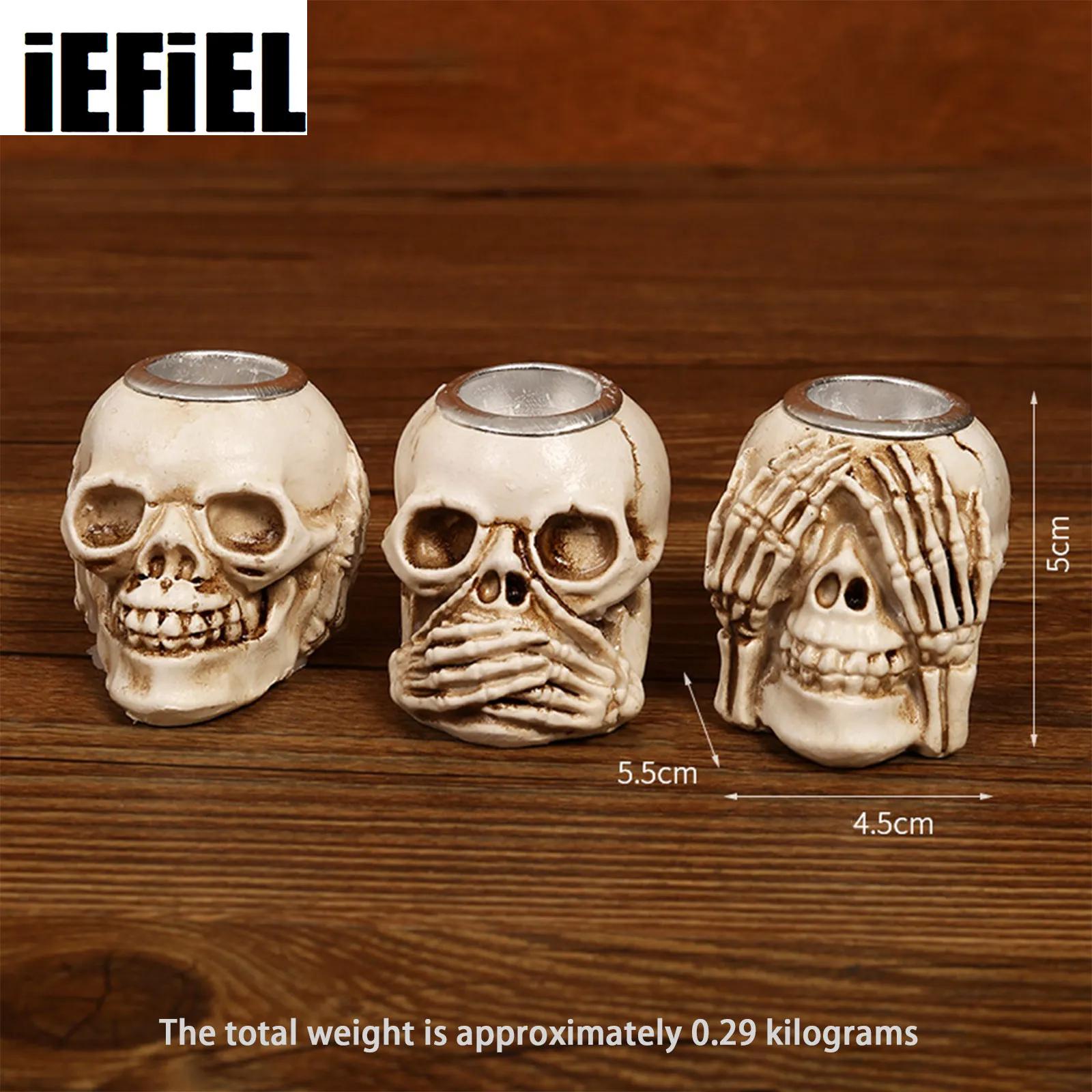 Candle Supplies Europe - Halloween crânio castiçal crânio mão crânio