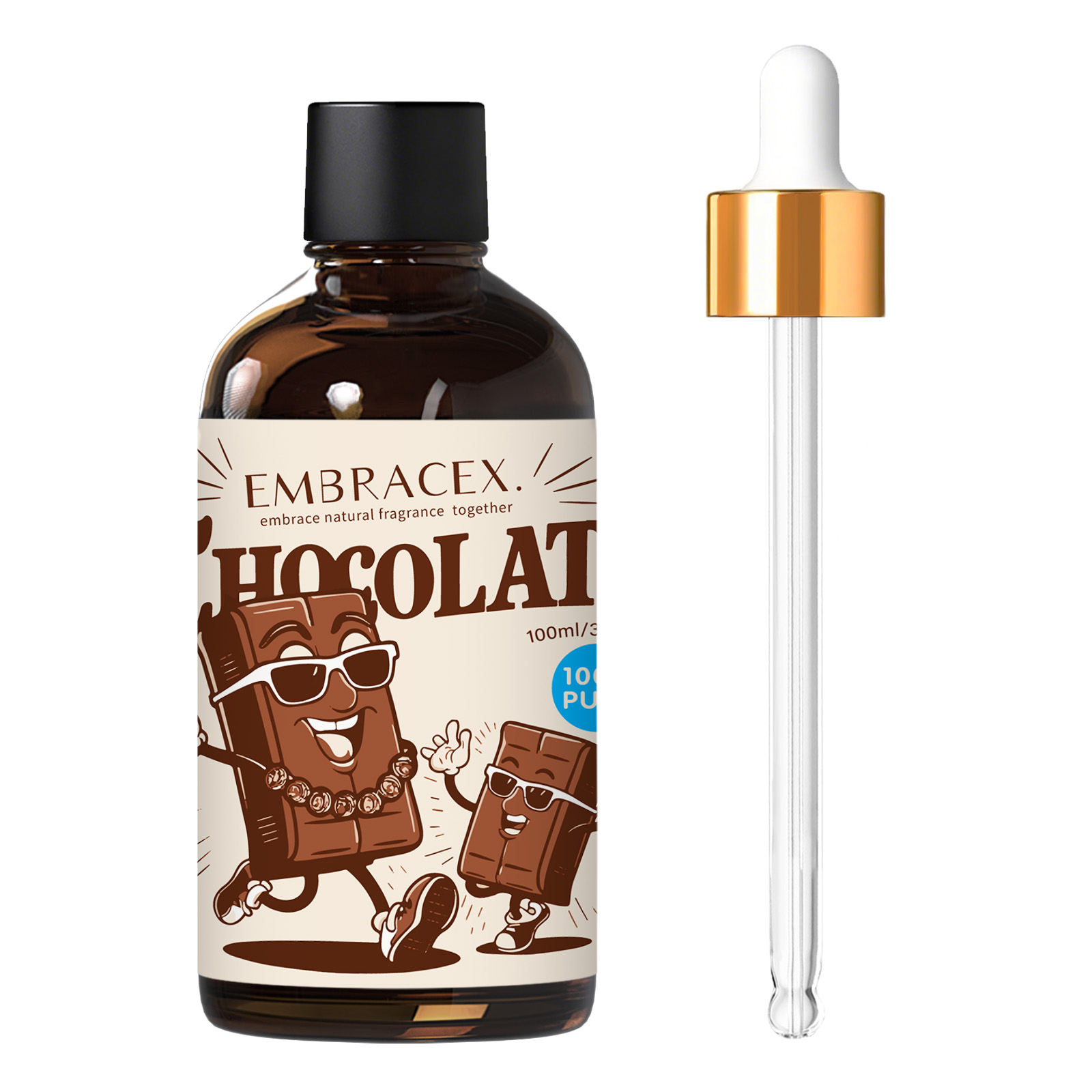 Candle Supplies Essential Oils - Óleo essencial de chocolate 100ml para