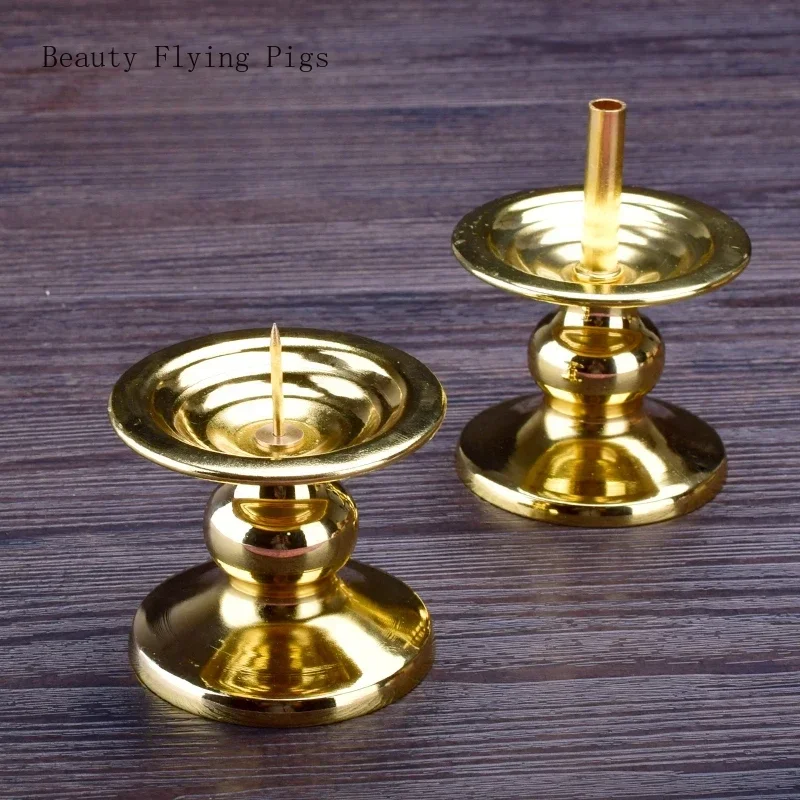 Candle Supplies Europe - Castiçal de metal manteiga castiçais base