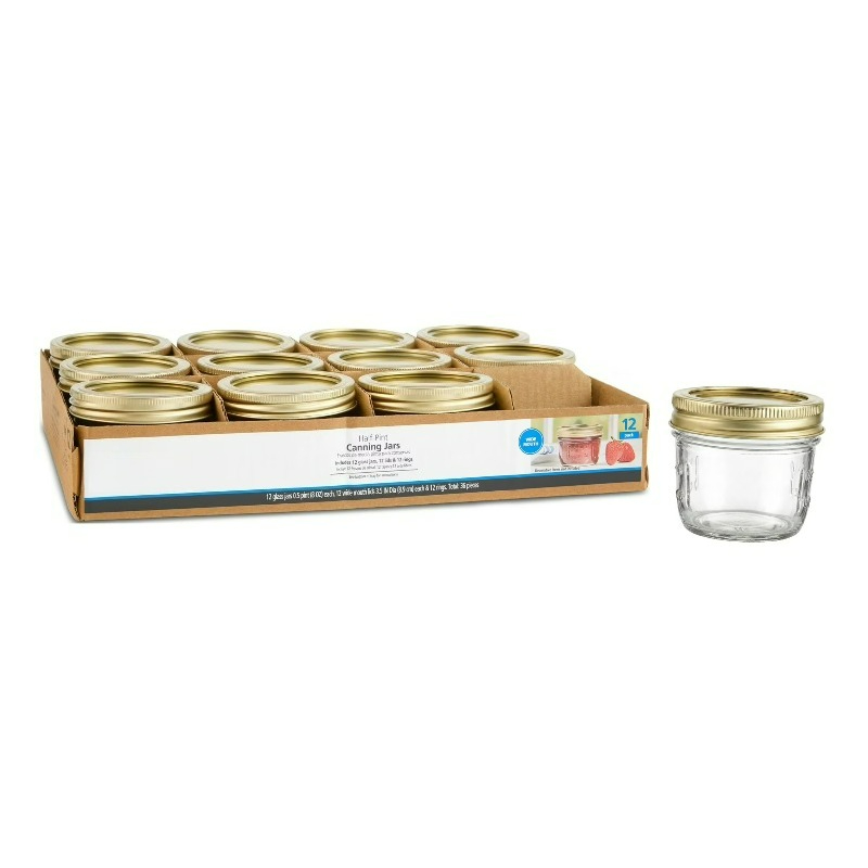 Mason Jar 8Oz - Frascos de Vidro Mason de 8