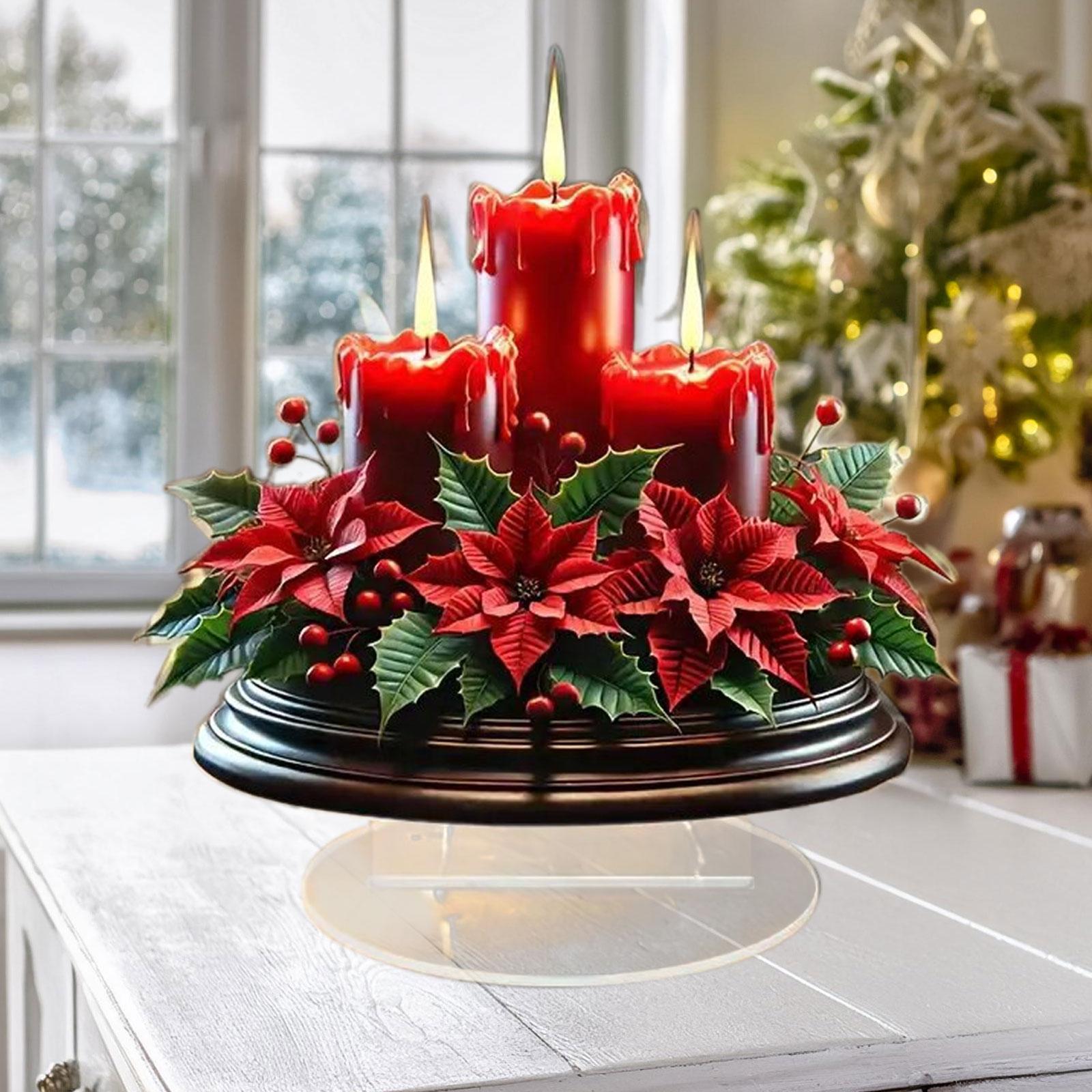 Decorações de natal acrílico 2 - Candle Supplies Europe avaliação e preço