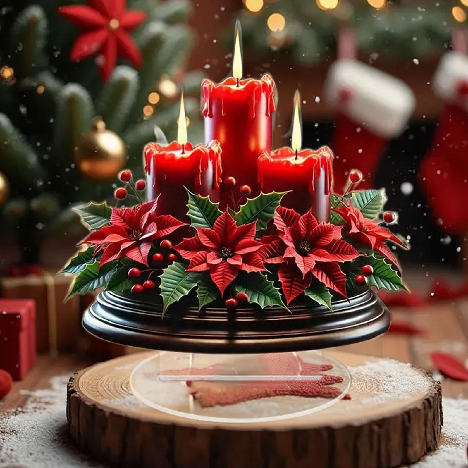 Decorações de natal acrílico 2 - Candle Supplies Europe avaliação e preço