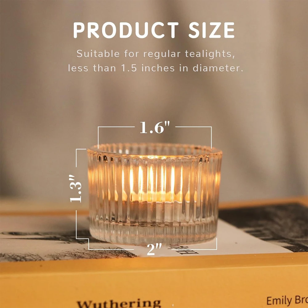 Suportes de Velas Tealight Tra - Candle Glass Supplies avaliação e preço