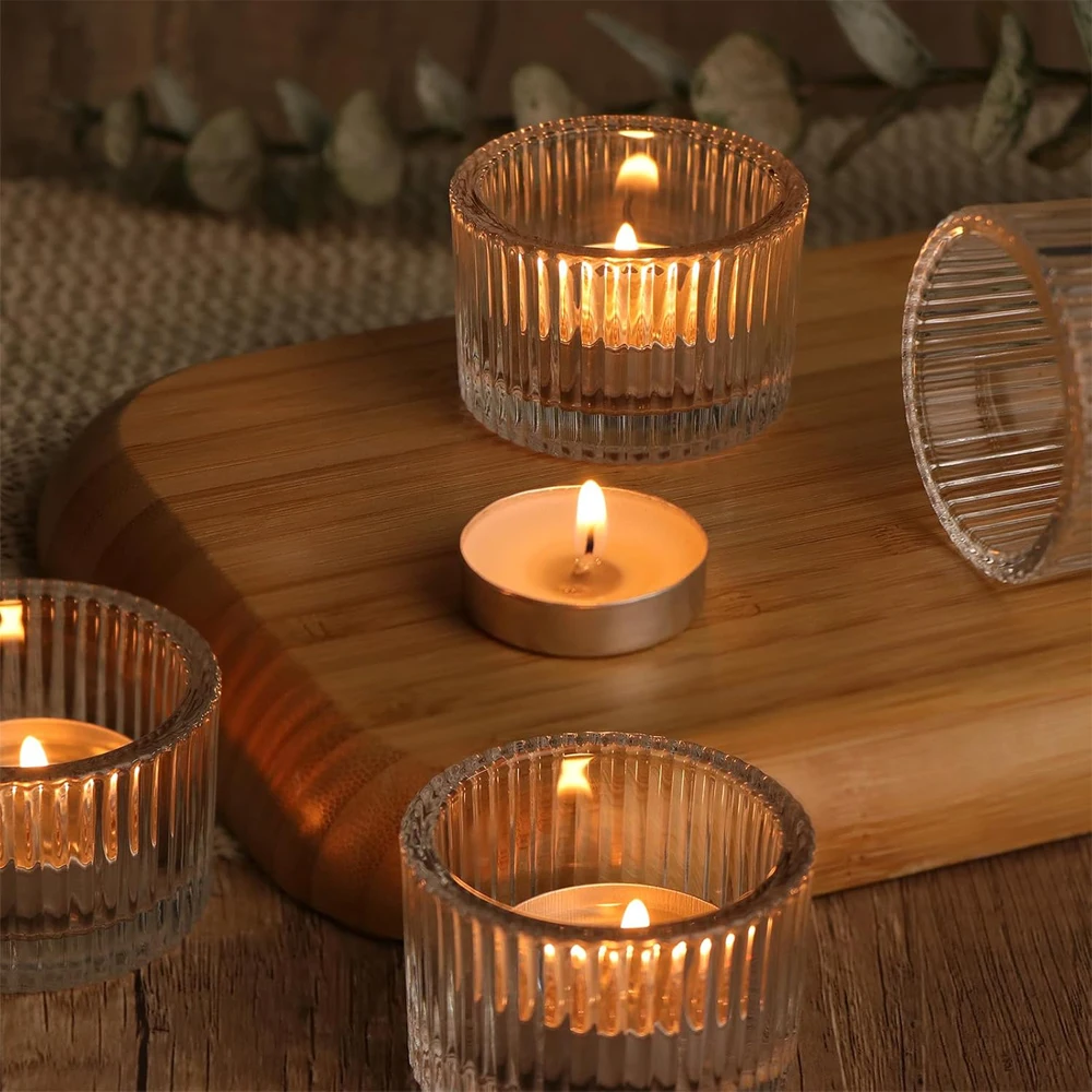 Suportes de Velas Tealight Tra - Candle Glass Supplies avaliação e preço