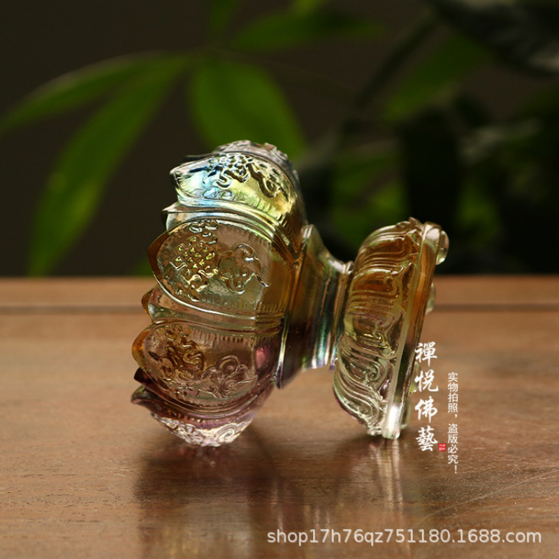 Suporte de Vela de Vidro Lótus - Candle Glass Supplies avaliação e preço