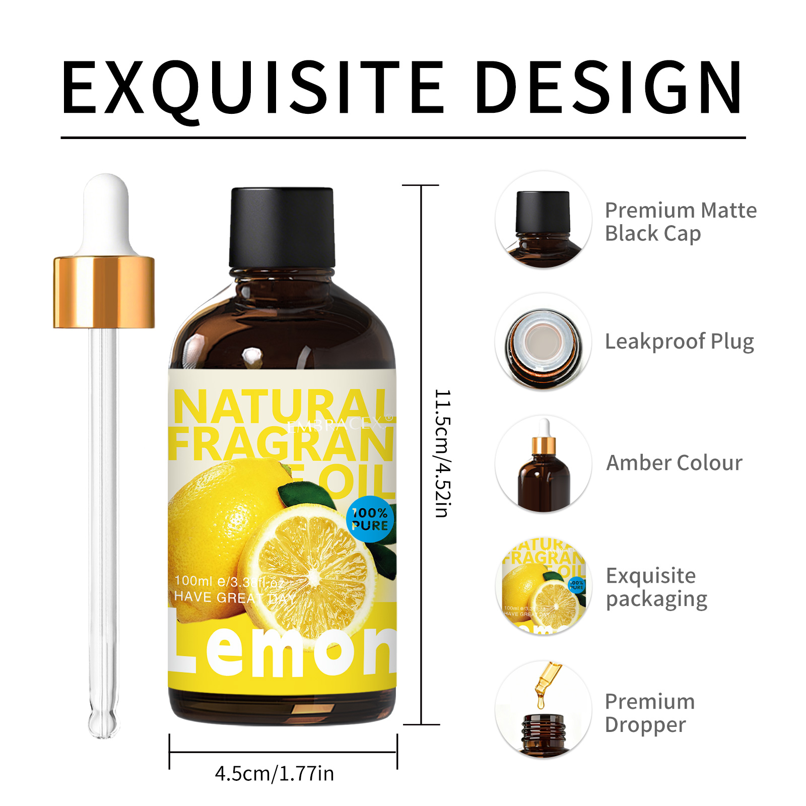 Óleo essencial de limão 100ml, - Candle Supplies Essential Oils avaliação e preço