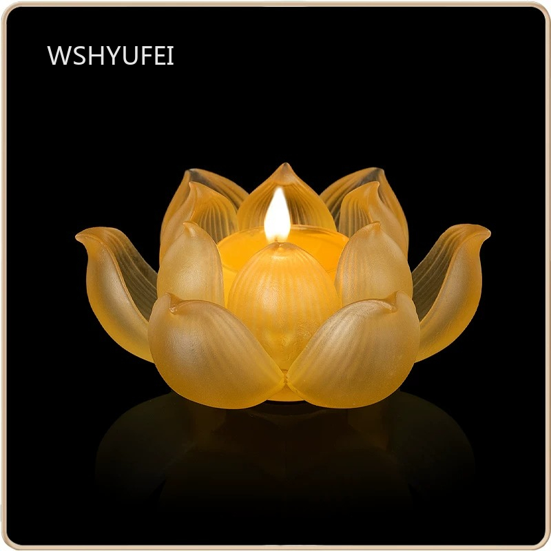 Castiçal de Vidro Lótus, Base  - Candle Glass Supplies avaliação e preço