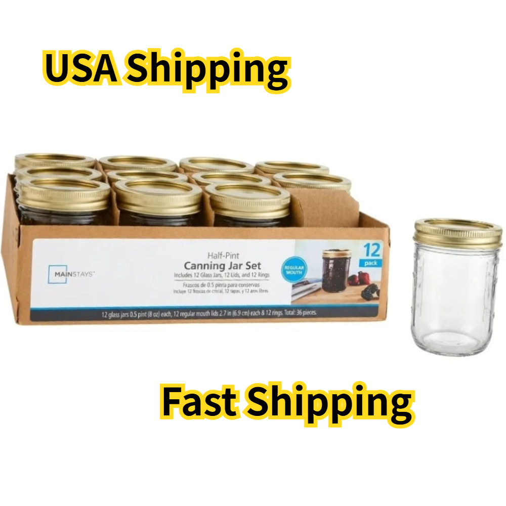 Potes Mason de 8 oz, Potes de  - Mason Jar 8Oz avaliação e preço