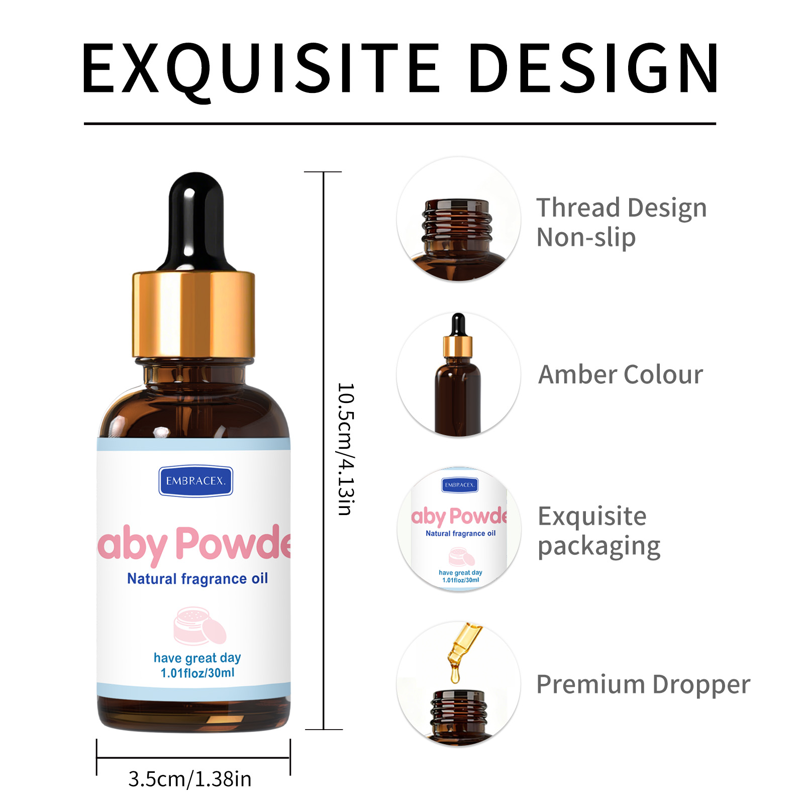 Óleo essencial de pó de bebê 3 - Candle Supplies Essential Oils avaliação e preço