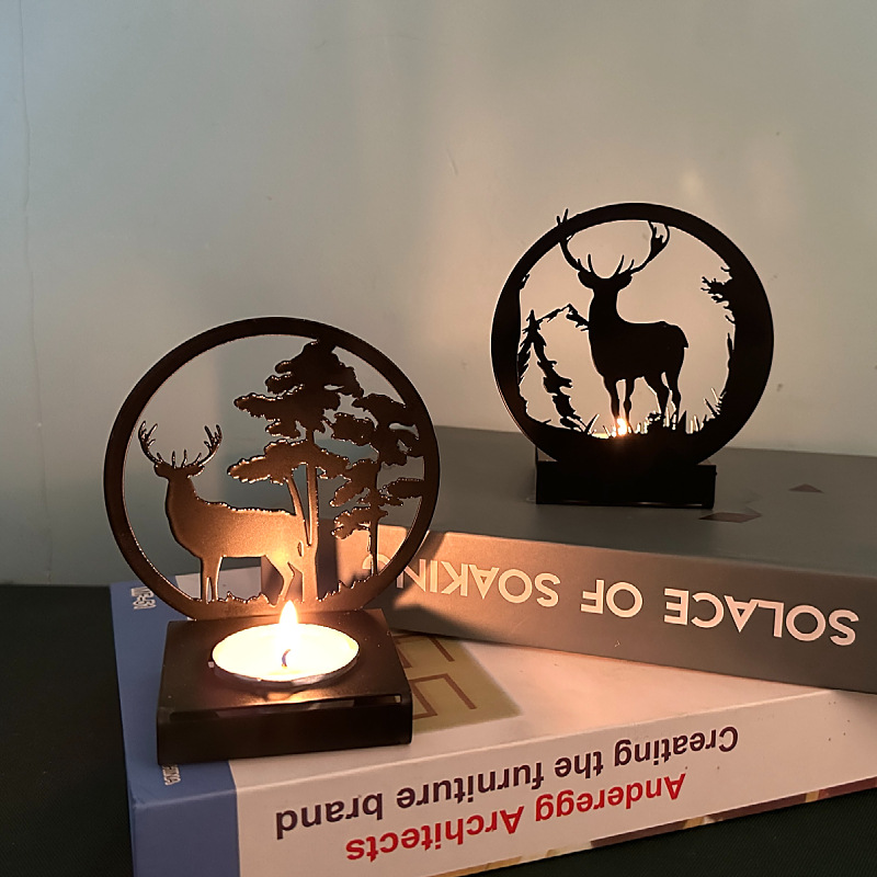 Castiçal de alce de metal para - Candle Supplies Europe avaliação e preço