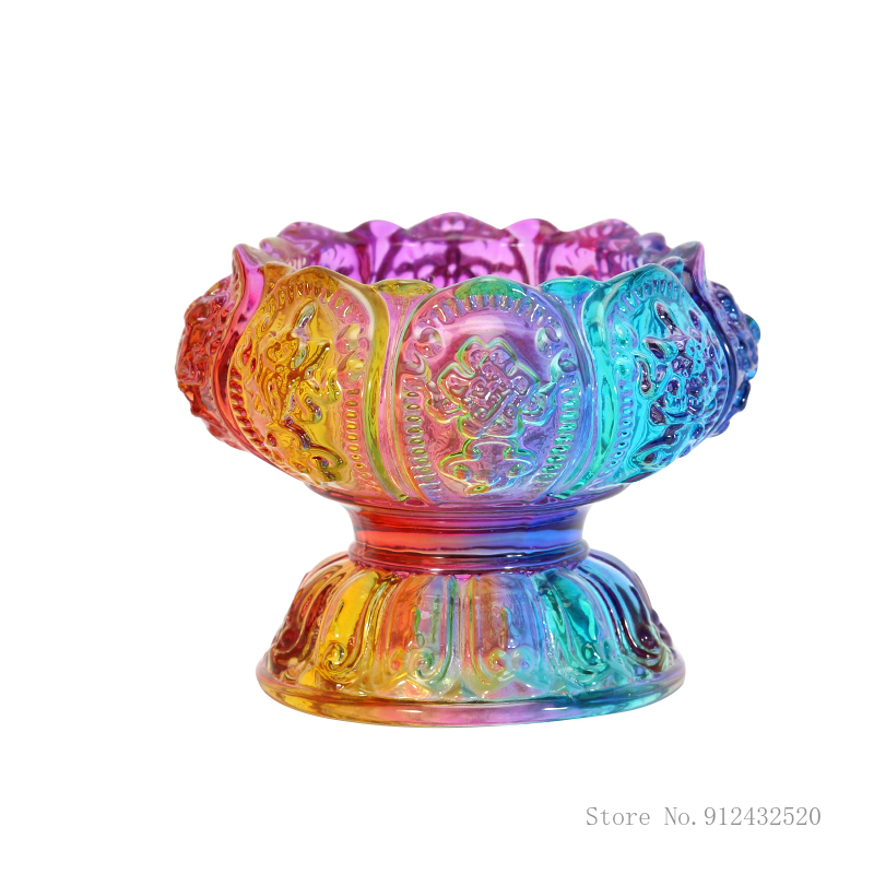 Suporte de lâmpada colorido de - Candle Glass Supplies avaliação e preço
