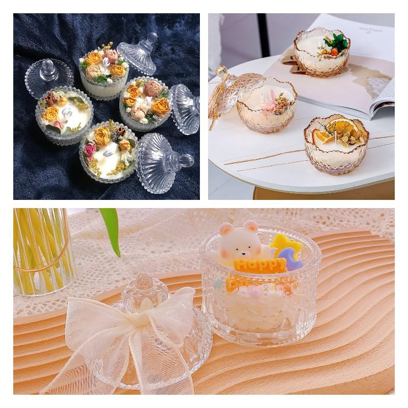 Francês vidro aromático vela r - Candle Glass Supplies avaliação e preço