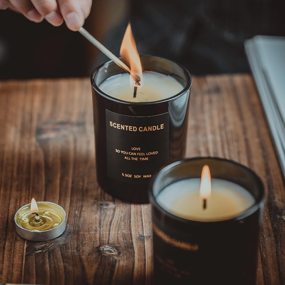 Frasco de vela de vidro de lux - Luxury Candle Supplies Jars avaliação e preço